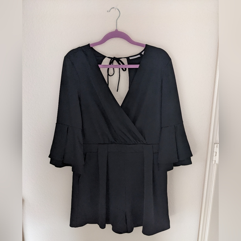3/4 sleeve romper